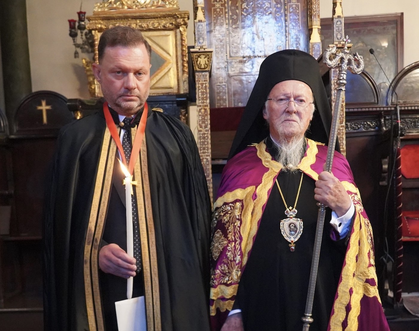 Ordination of Panos Xenokostas as a new Archon Offikialios by the Ecumenical Patriarch
