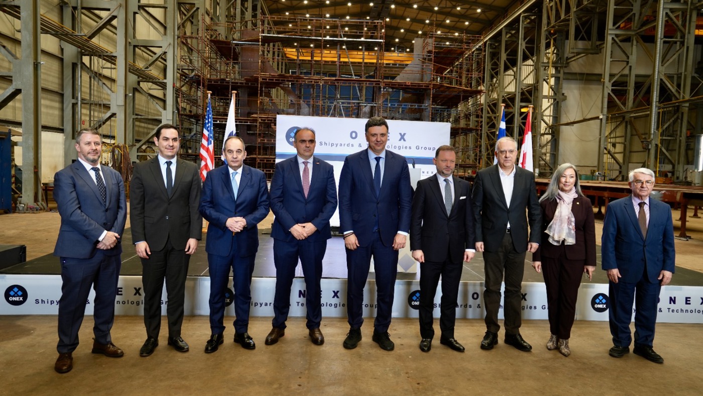ONEX is transforming its shipyards in Greece into an international tugboat manufacturing hub: Construction has begun on the world’s leading vessels, designed by Robert Allan Ltd
